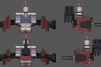 make a custom roblox character, roblox avatar, roblox animation, character rig