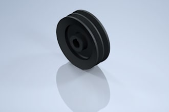 desing 3d mechanical part and assembly use autodesk inventor