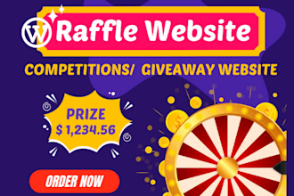 design raffle website design competition website redesign raffle website design