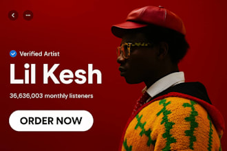 design eye catching professional spotify canvas or banner