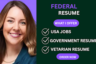 write a federal resume, usajobs resume, or government executive resume