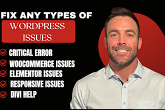 fix wordpress issues, woocommerce bugs, errors, and provide monthly site support
