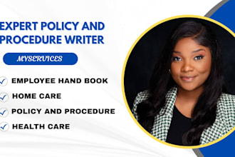 expertly write policies and procedures, employee handbook, aba therapy, license