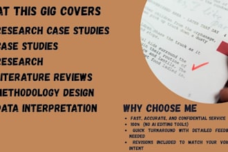 handle research case studies on healthcare, nursing, and public health