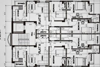draw architectural floor plans in 2d 3d permit city line drawing via autocad