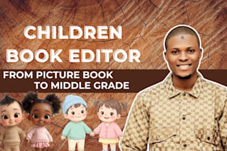 developmental edit children manuscript, kid book editing and proofreading