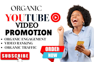 do organic youtube promotion for your video to grow your views