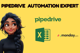 pipedrive sales pipeline webhook smartsheet excel monday crm automation