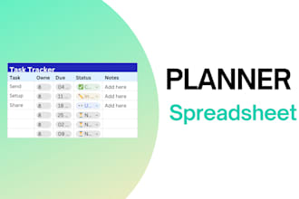 create budget spreadsheet, excel or goggle spreadsheet, habit tracker, monthly