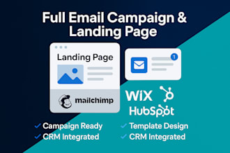 setup brevo automation, mailerlite, activecampaign,  email template landing page