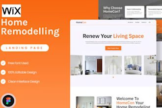 design wix home remodeling recycling landscape cleaning laudry service website