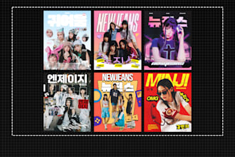 make kpop design or wallpaper banner