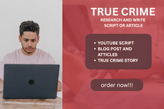 write research true crime youtube script bodycam true crime podcast script story