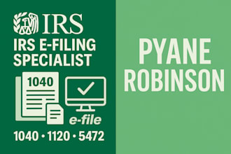 prepare and efile irs forms 1040, 1040nr, 1065, 1120, 1120s, and 5472 in US
