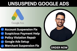 fix and unsuspend ads account, google ads account suspension, suspension fix