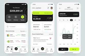 develop trading app crypto trading app forex app exchange website wallet app