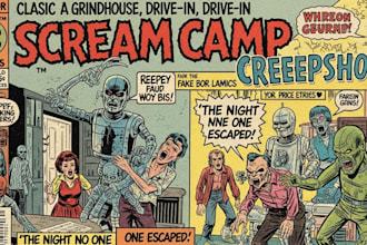 create authentic retro comic art with vintage style