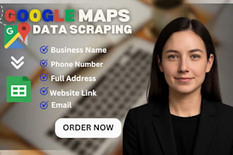 extract google map data, b2b lead generation from all location