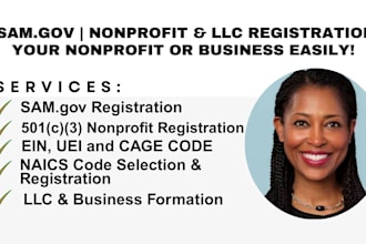do sam gov registration, nonprofit and llc registration, uei, cage, naics codes