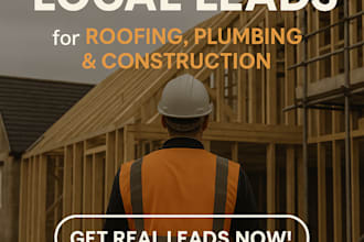generate solar lead appliance repair leads, construction roofing, plumbing leads