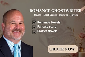 be romance ghostwriter, ghostwrite fiction novel memoir short stories novella
