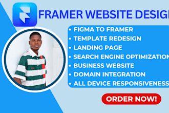 design framer website edit framer template bug fix figma to framer revamp framer
