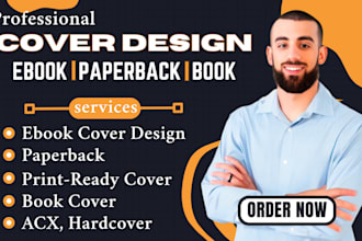 design ebook cover, kindle book cover design, paperback cover, kdp cover design