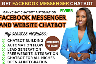 set up automated facebook messenger replies and lead generation