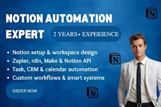 automate your notion workflows using make, zapier, n8n and notion API