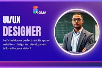 do ui ux design figma mobile app ui website design figma ui ux design expert