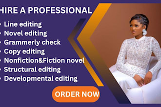 line edit book editing and proofread sci fi fiction  novel nonfiction book