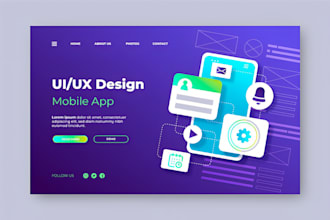 design dashboard UI, web app UI UX, admin panel, or product UI in figma