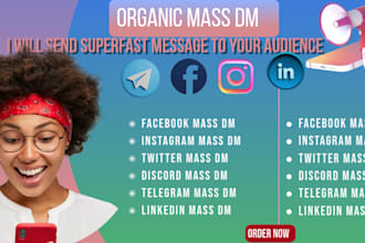 send instagram mass dm facebook bulk direct messages to your target audience