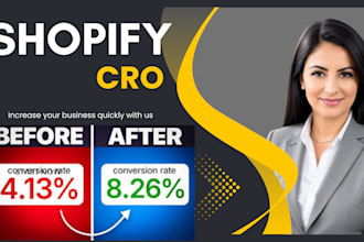 setup shopify cro shopify marketing cro audit and increase your conversion rate