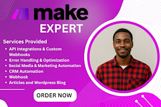 make com automation integromat airtable made automation API integration tutorial