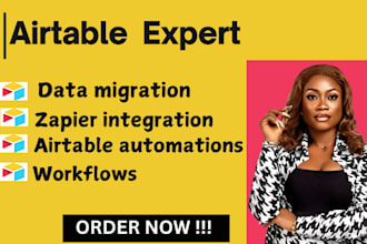 automate airtable monday CRM and integrate zapier workflows