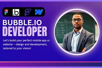 figma to bubble io flutterflow weweb adalo webflow developer figma ui ux desgn