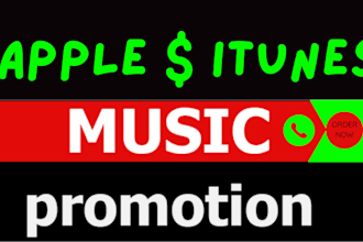 promote your apple music tracks through exclusive playlist placements