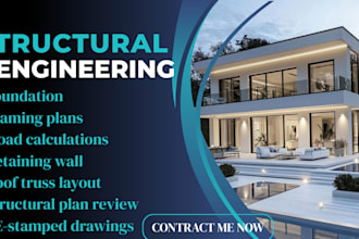 provide foundation, framing plans residential projects tennessee permit approval