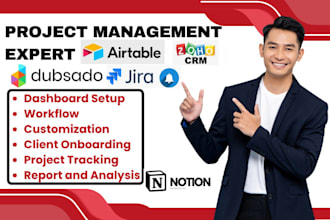 setup zoho notion airtable automation pipedrive workflow dubsado jira migration