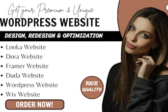 homepage business website looka dora dorik duda website landing page elementor