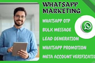 send bulk whatsapp messages whatsapp business  marketing SMS campaign API