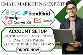 brevo sendgrid mailgun convertkit sender net newsletter email automation forms