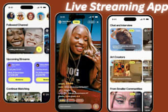 develop live streaming app live streaming website video streaming app