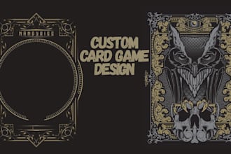 do card design card game design card illustration board game design