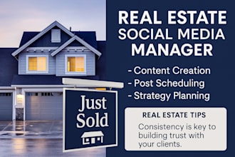 be your realtor real estate social media manager and content creator