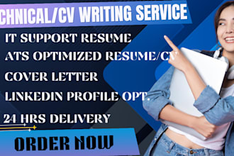 write ats friendly resumes for project managers, IT support, system admins
