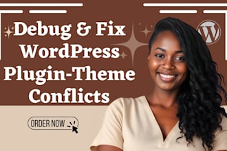 debug and fix wordpress plugin theme conflicts