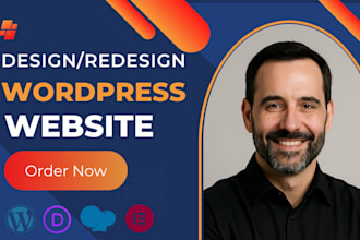build a fast SEO optimized mobile responsive wordpress website, landing page