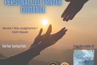 provide personalized prayer advice and spiritual guidance